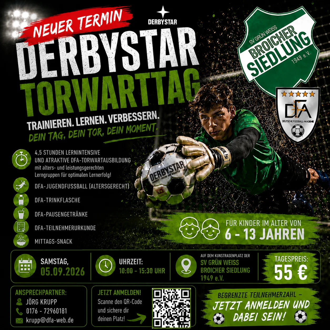 🧤 DERBYSTAR Torwarttag
